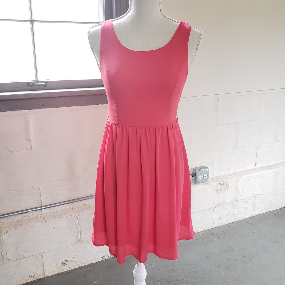 Forever 21 pink tank top dress